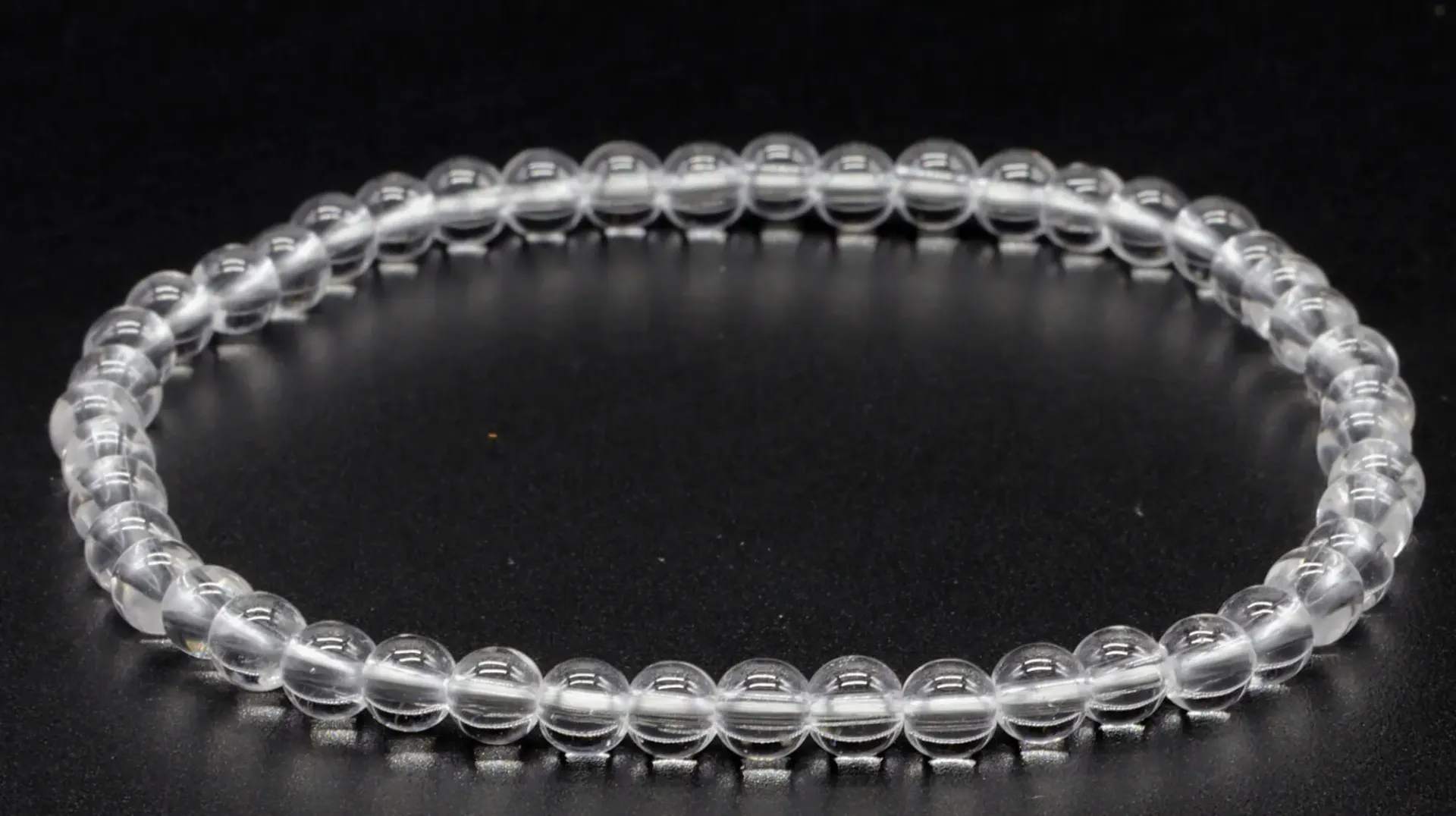 Bracelet Cristal de Roche 4mm