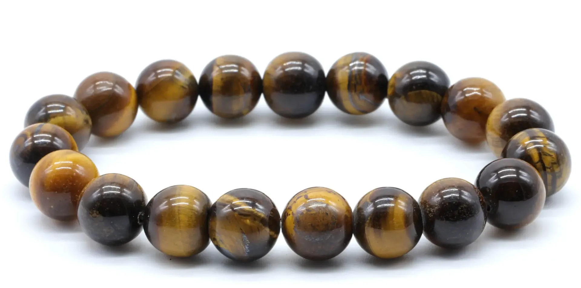 Bracelet Œil de Tigre 10mm