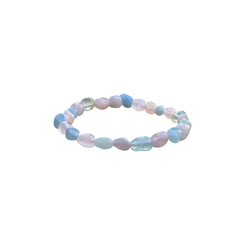 Bracelet Morganite grains