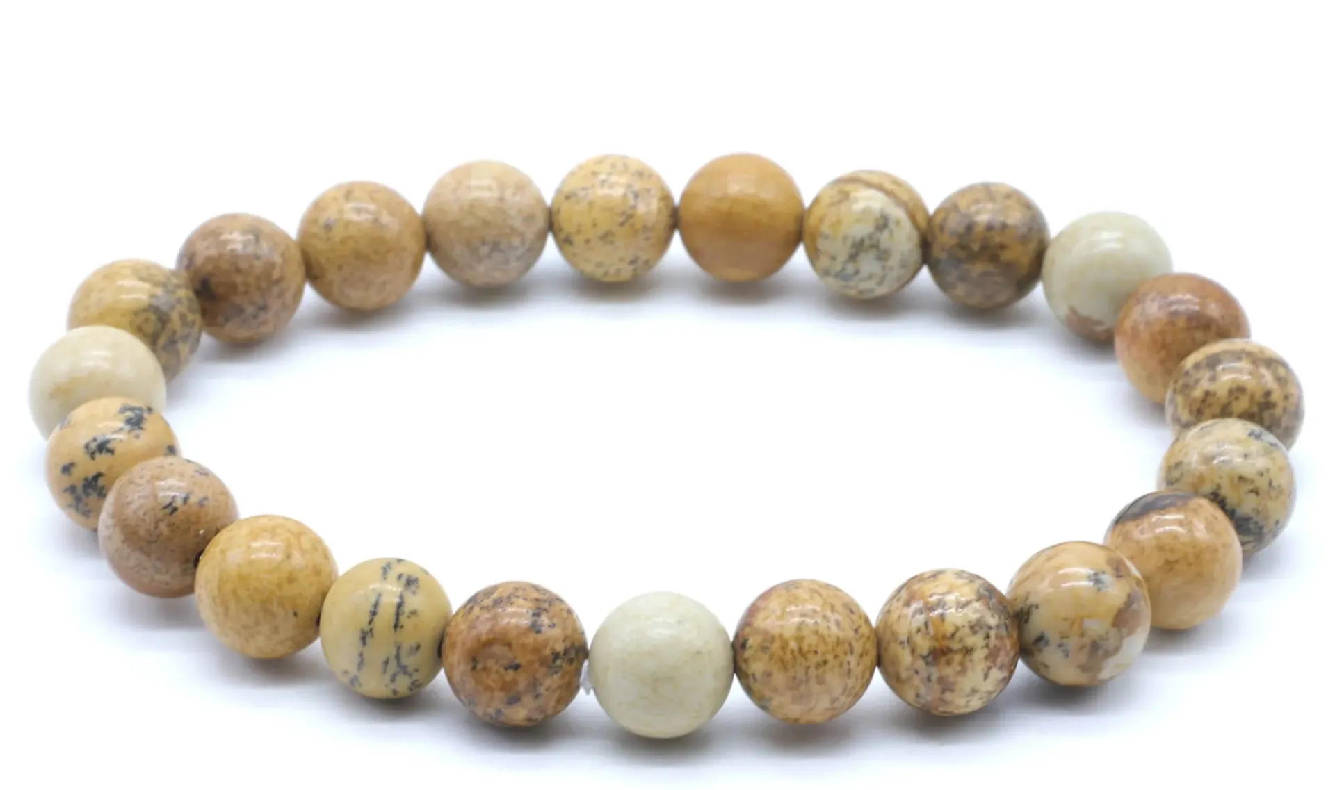 Bracelet Jaspe Paysage 8mm