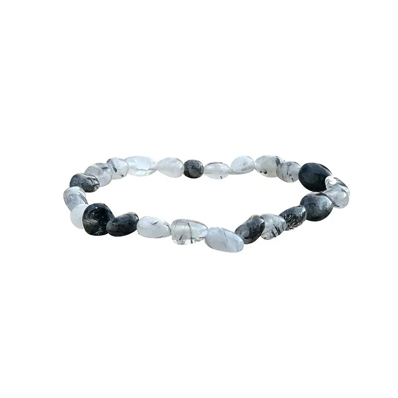 Bracelet Quartz Tourmaline grains