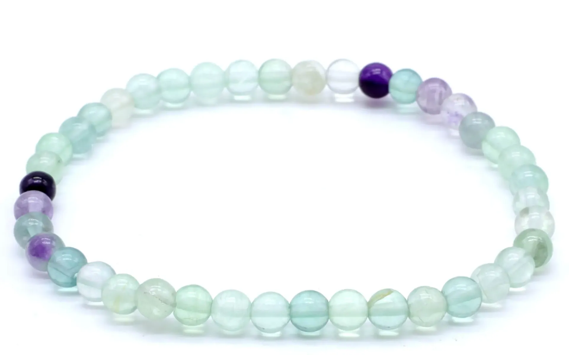 Bracelet Fluorite 4mm
