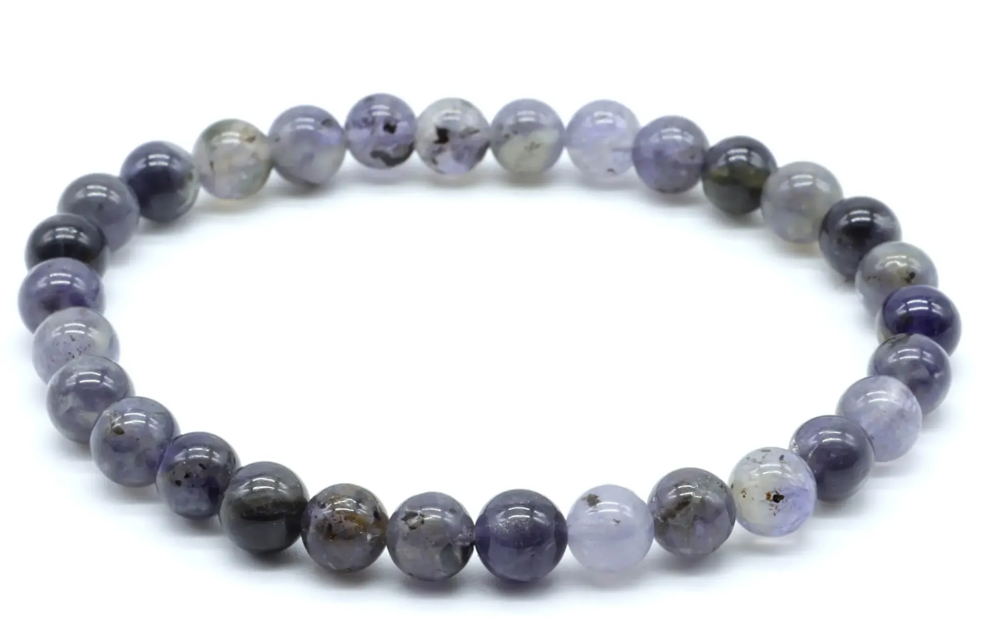 Bracelet Cordiérite 6mm