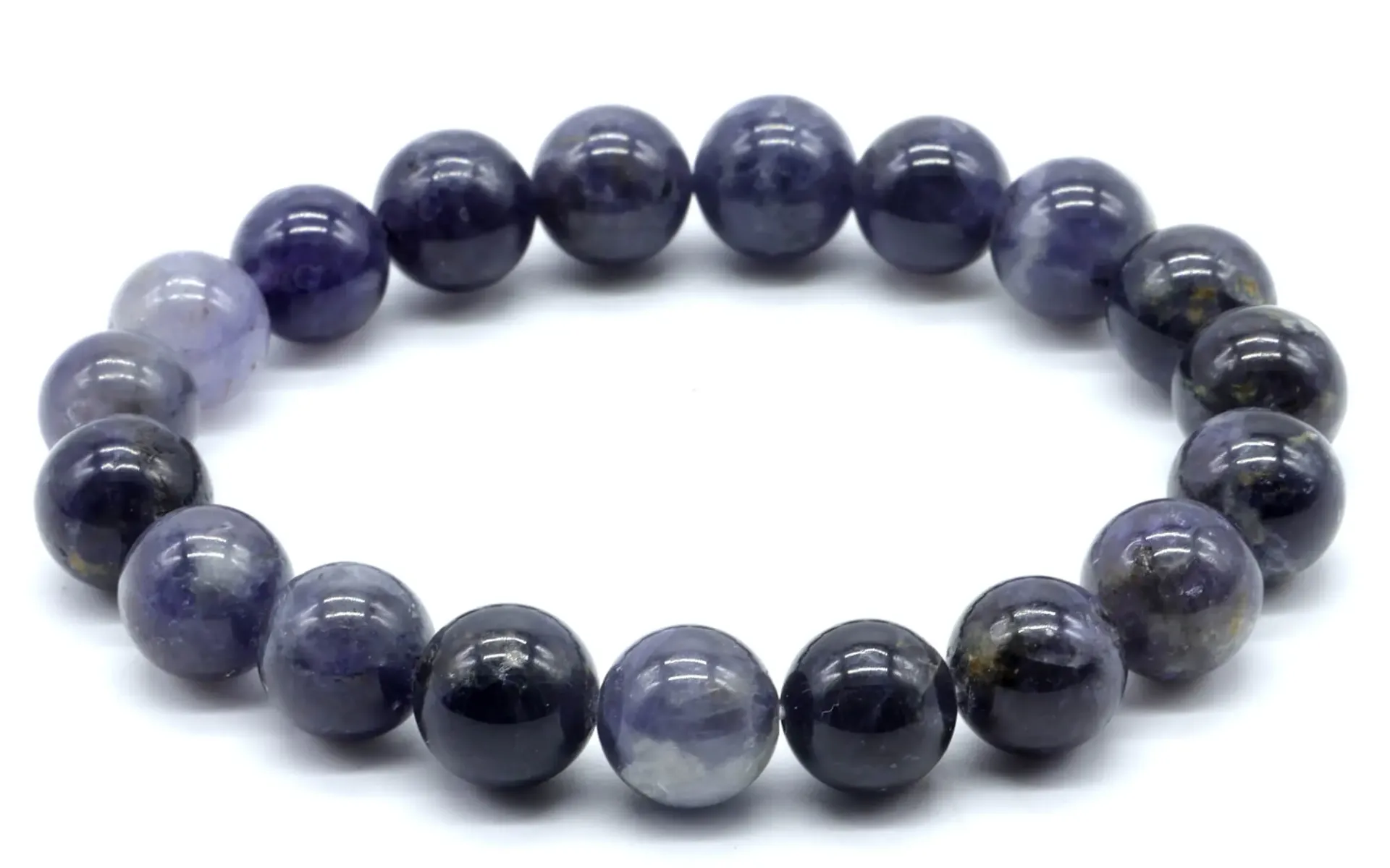 Bracelet Cordiérite 10mm