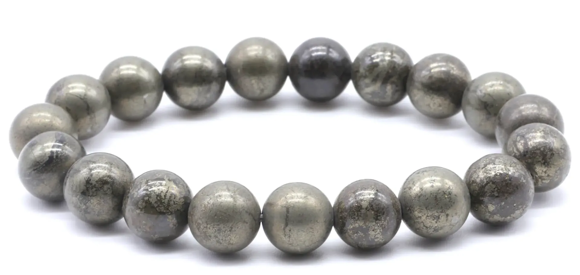 Bracelet Pyrite 10mm