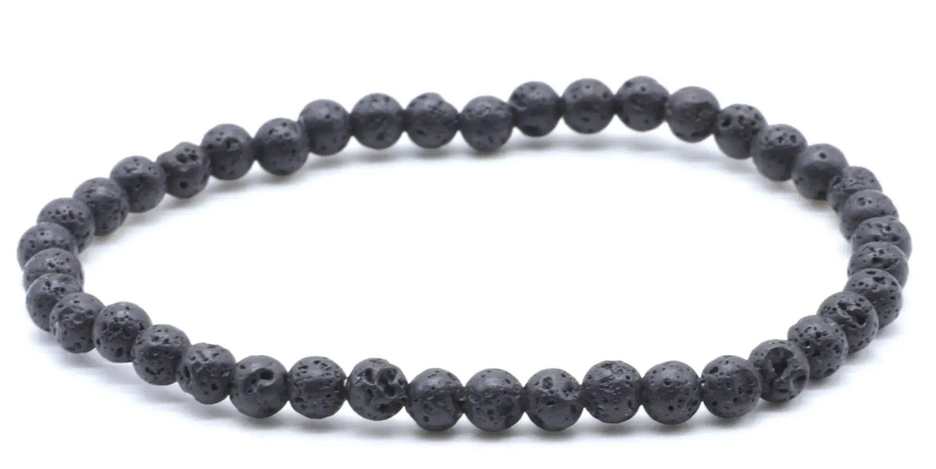 Bracelet Pierre de Lave 4mm