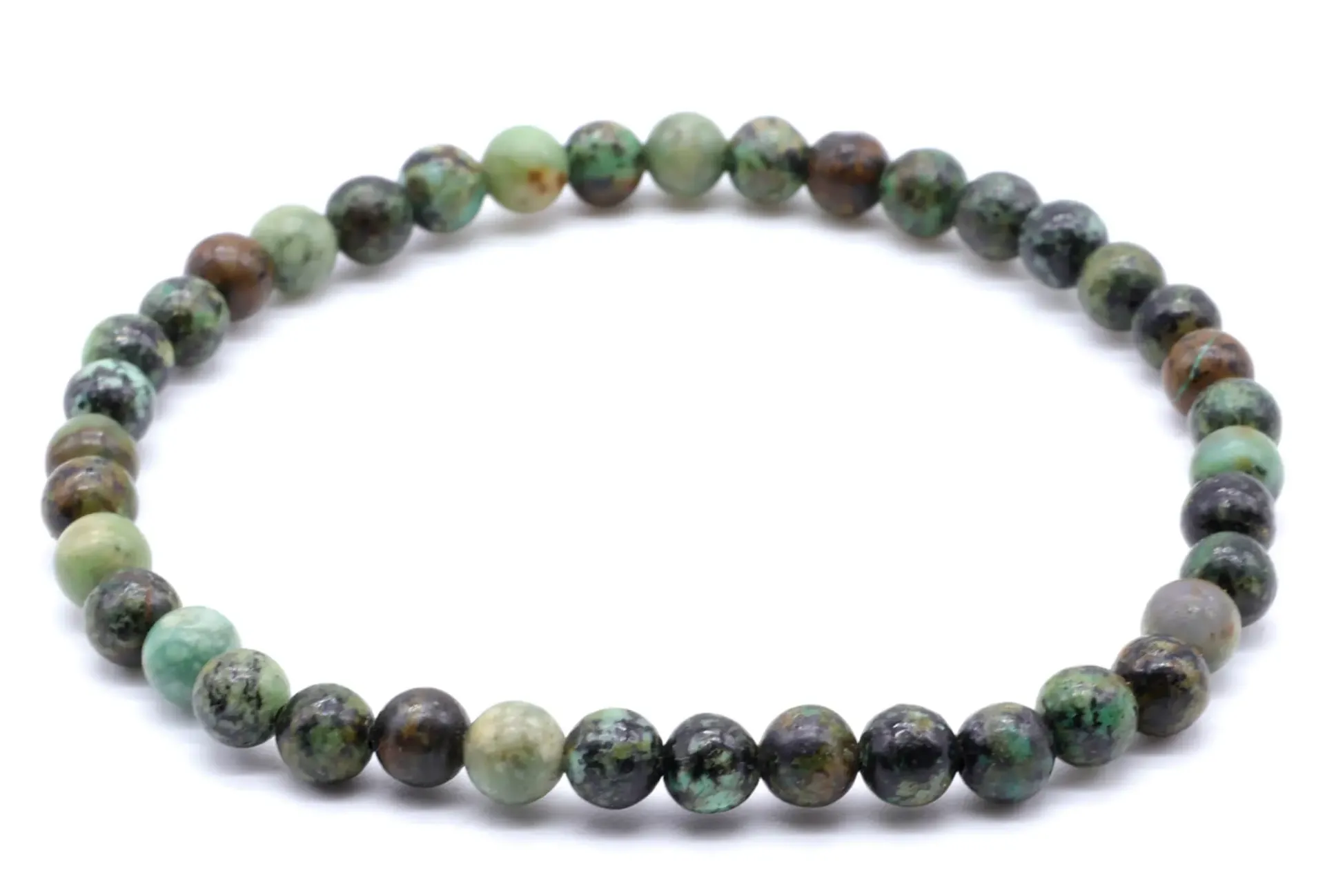 Bracelet Turquoise Africaine 4mm