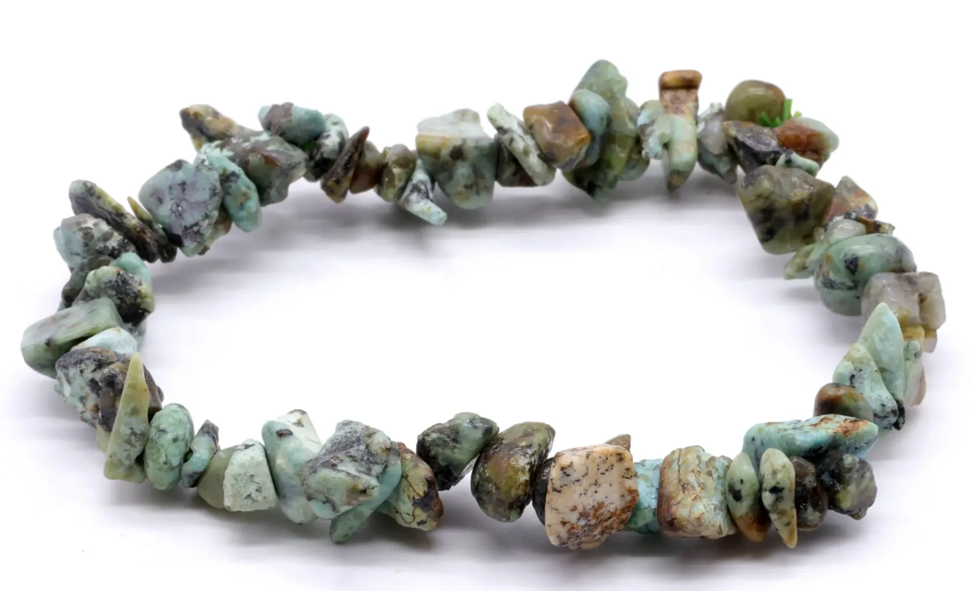 Bracelet Turquoise Africaine baroque