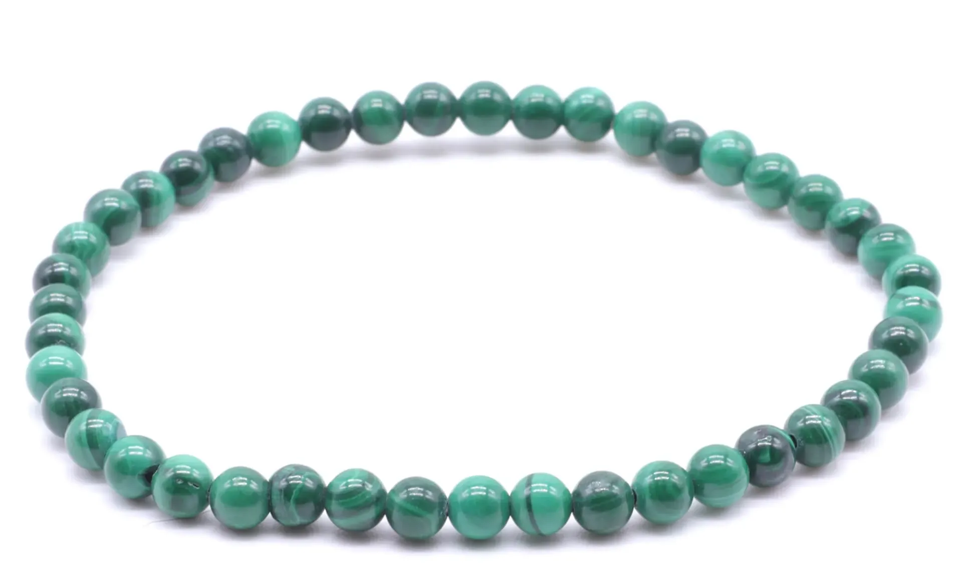 Bracelet Malachite 4mm