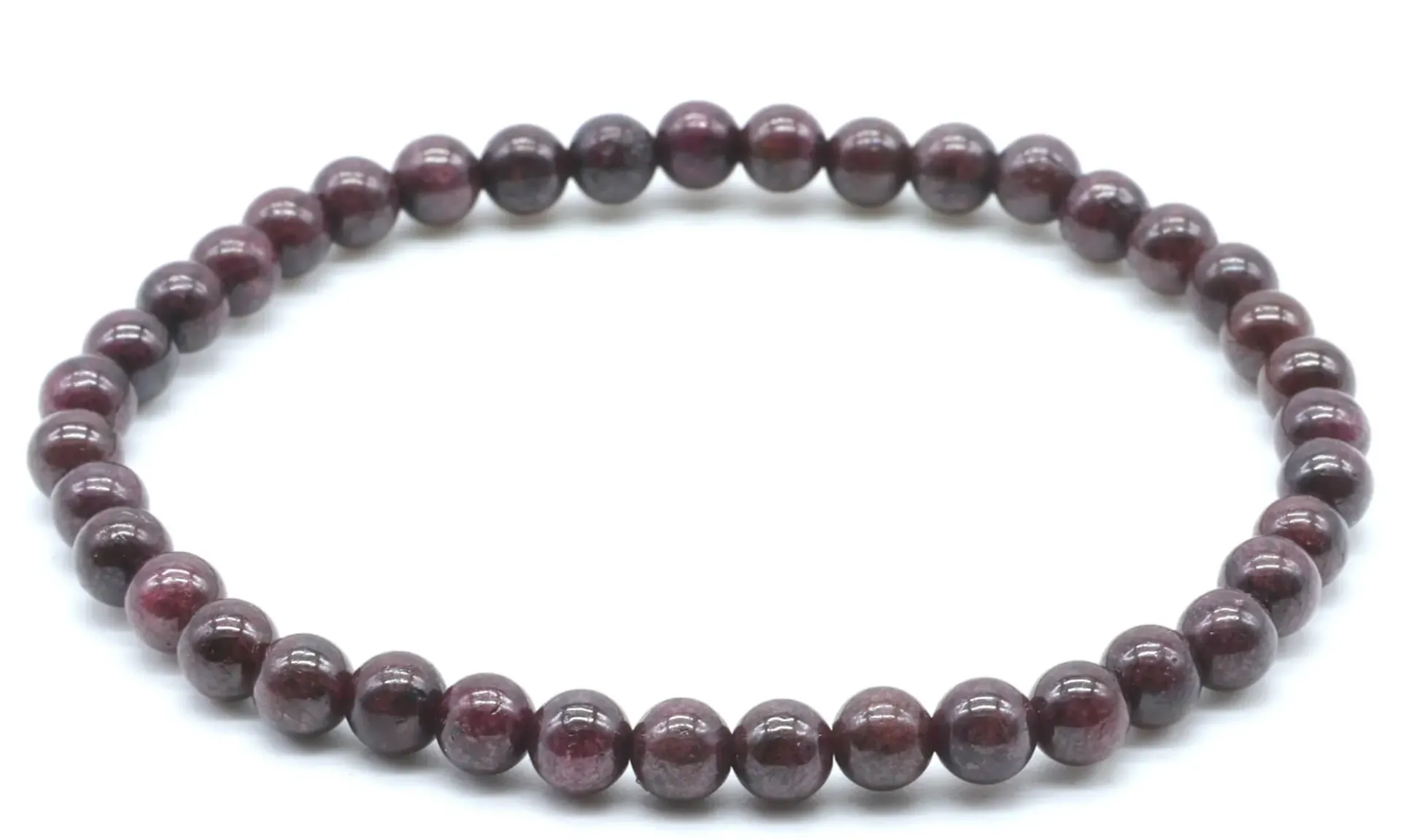 Bracelet Grenat 4mm