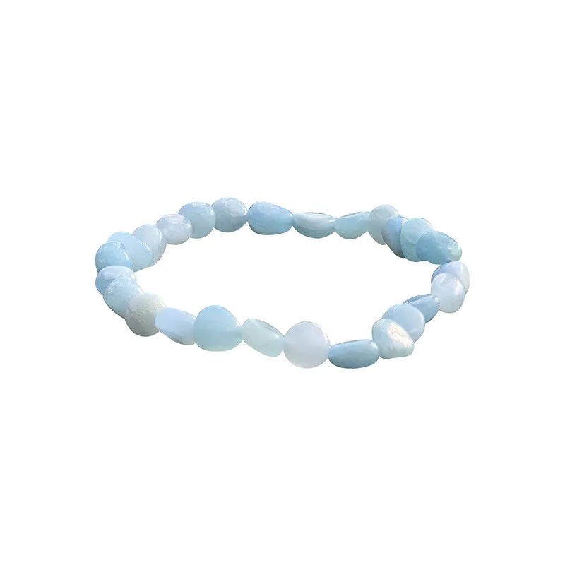 Bracelet Aigue Marine grains