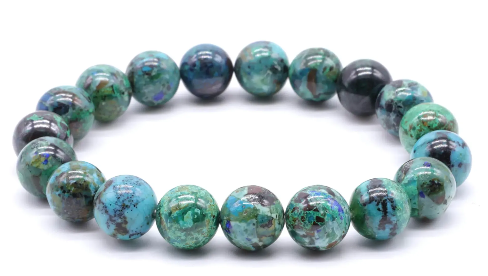 Bracelet Chrysocolle 10mm