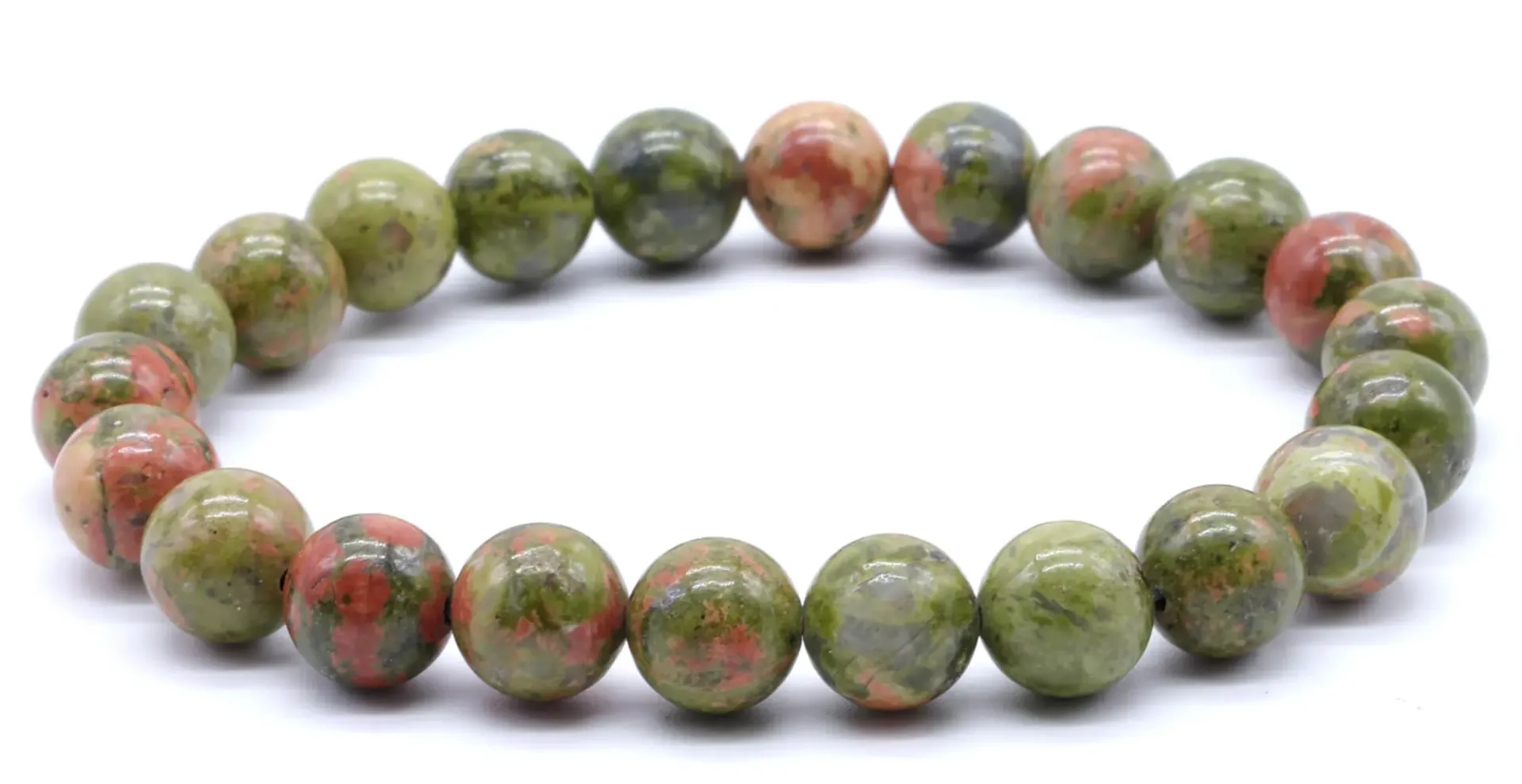 Bracelet Unakite 8mm