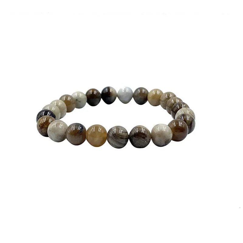 Bracelet Bois fossile 8mm