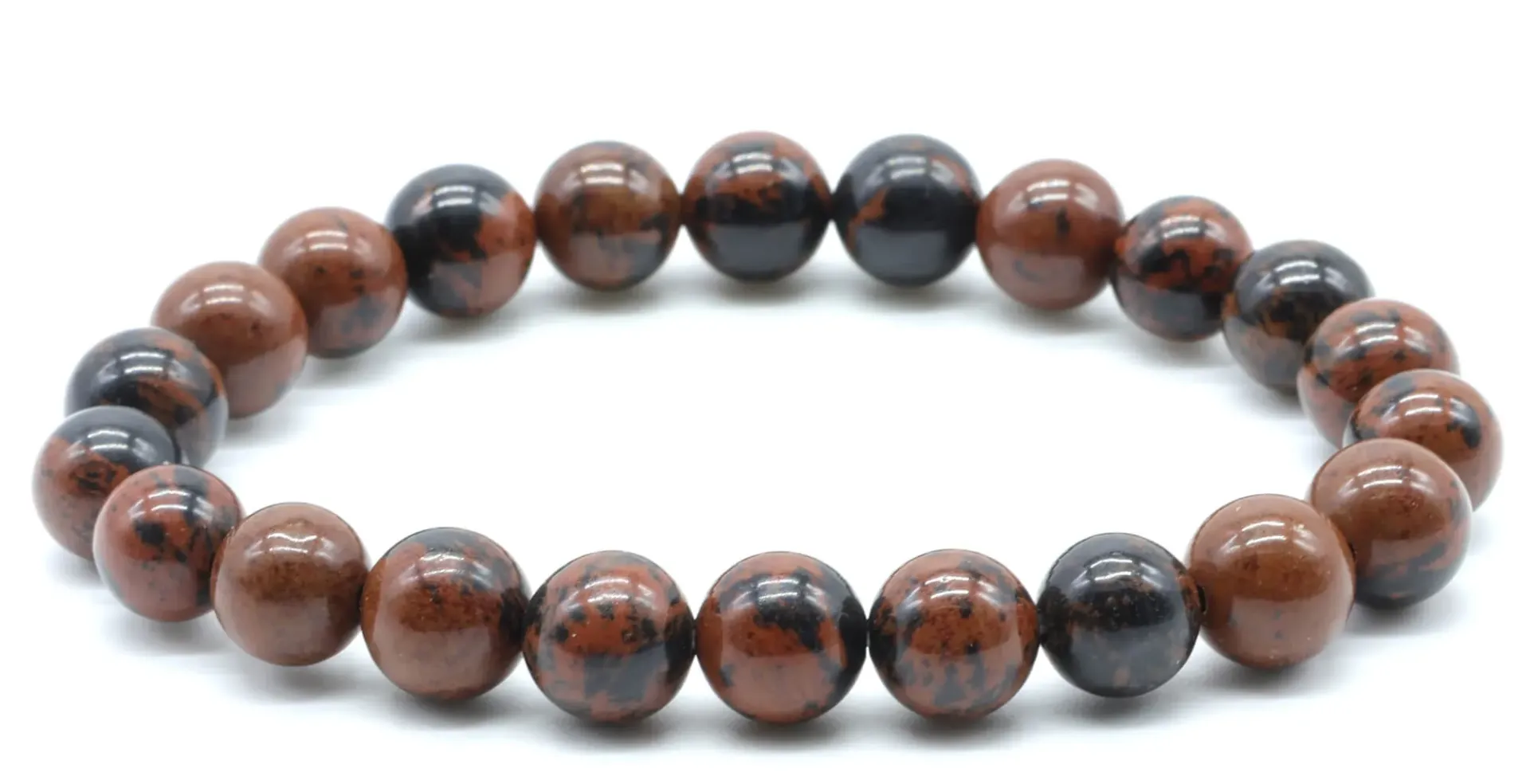 Bracelet Obsidienne Mahogany 8mm
