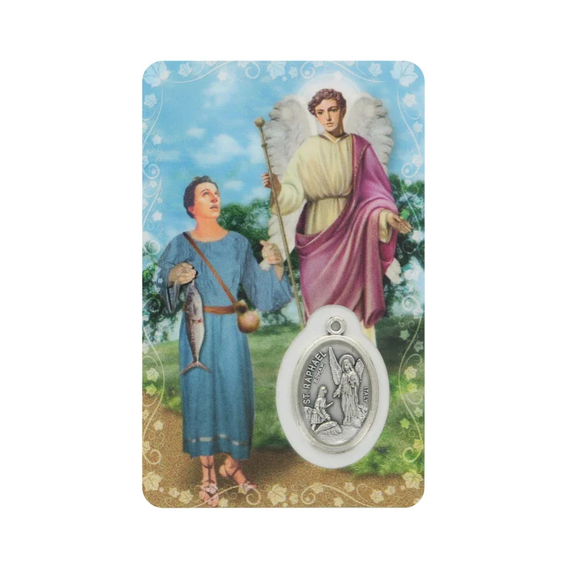 Médaille sur carte Sainte-Raphael