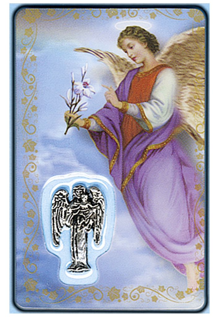 Médaille sur carte Saint-Gabriel