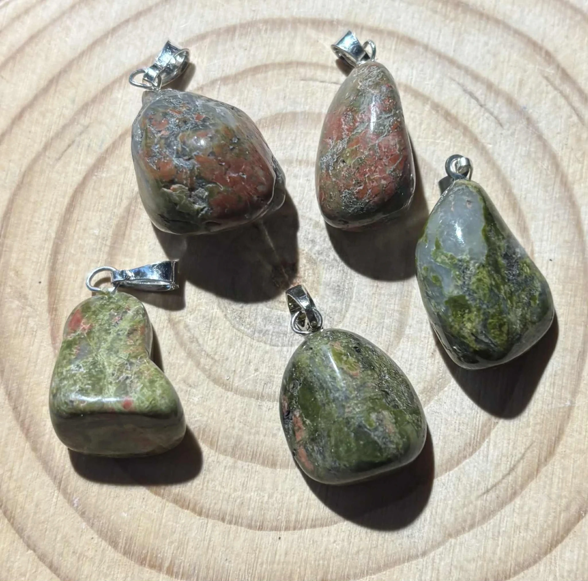 Pendentif Unakite