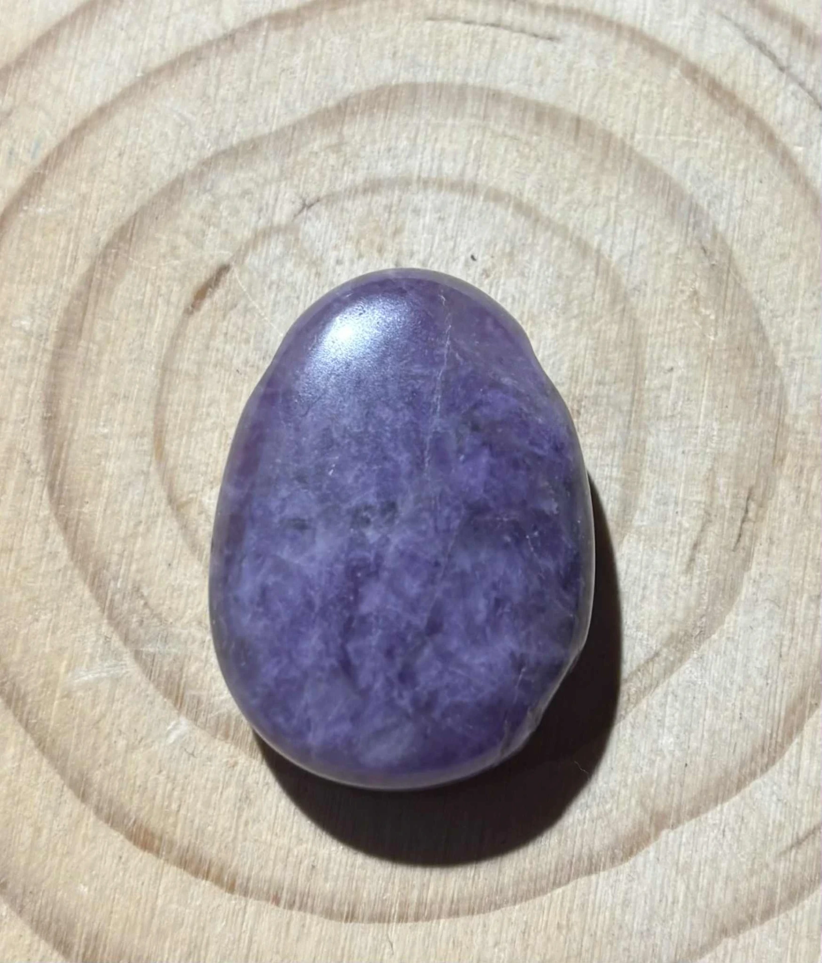 Pendentif Lépidolite percée
