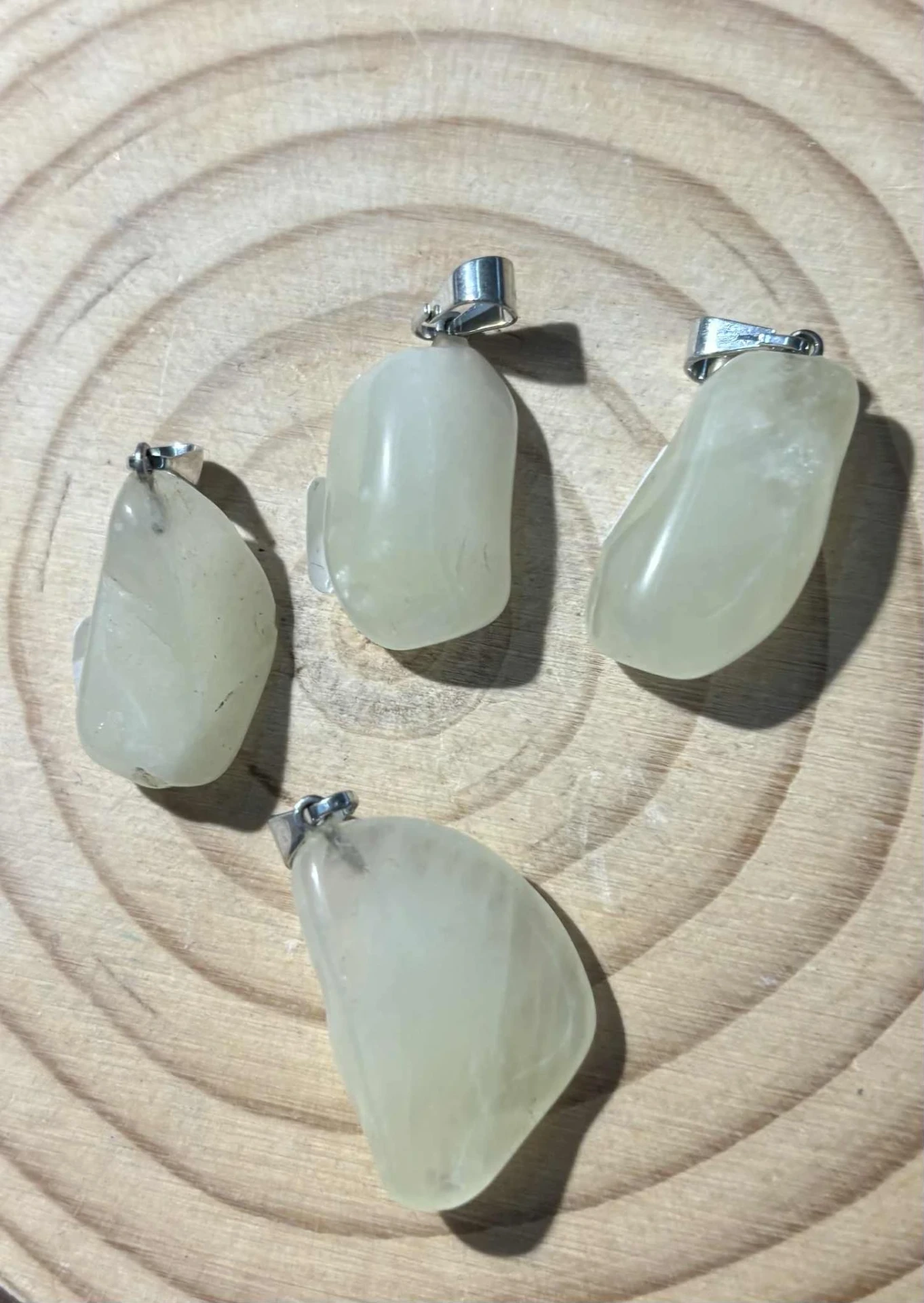 Pendentif Quartz soufre