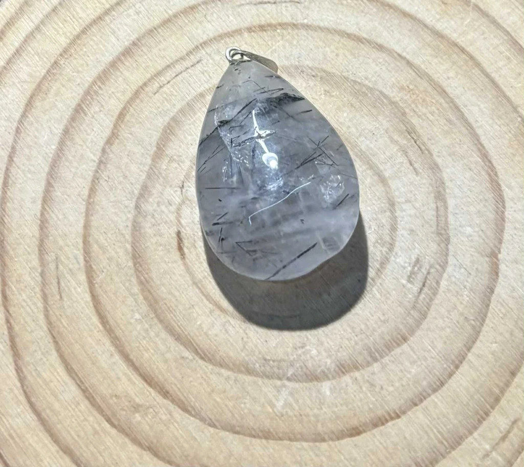 Pendentif Quartz Tourmaline