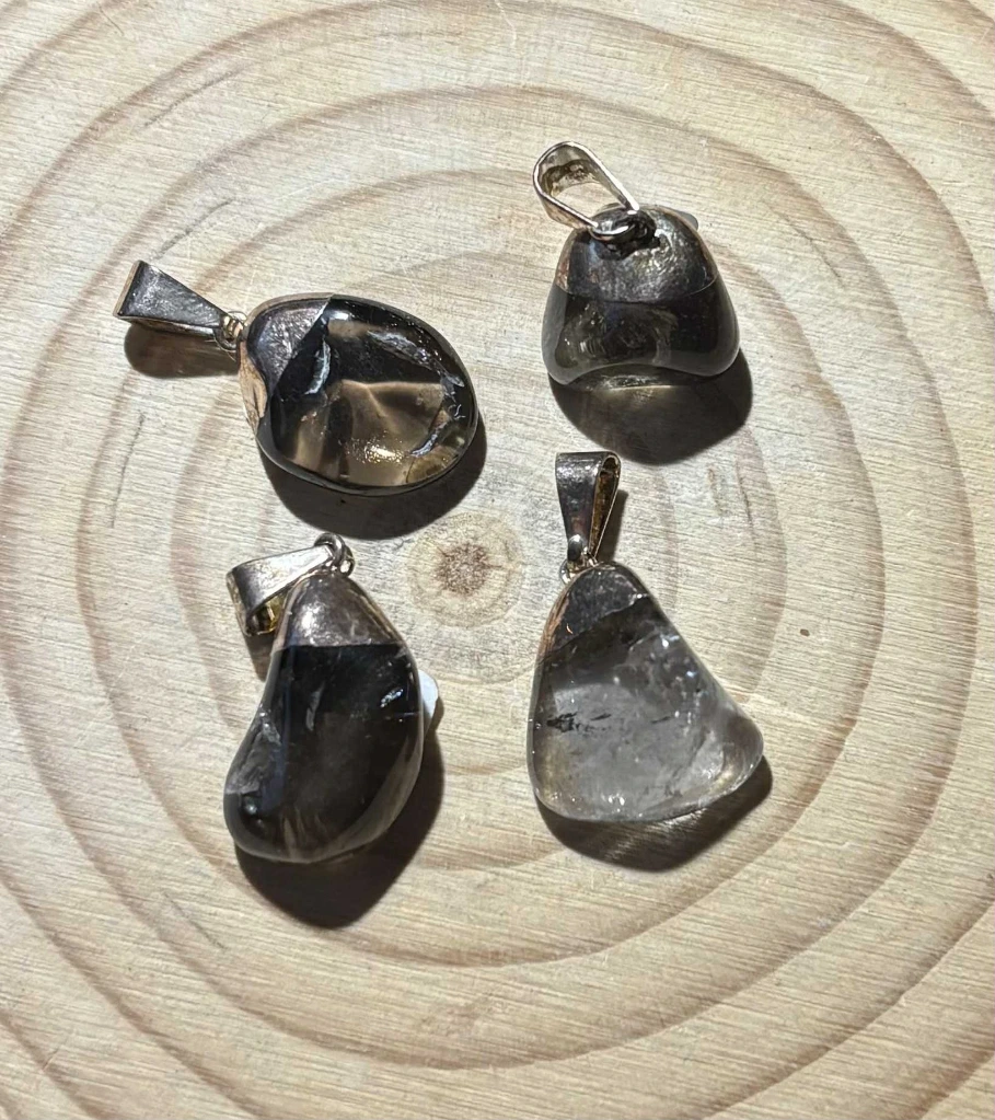 Pendentif Quart fumé