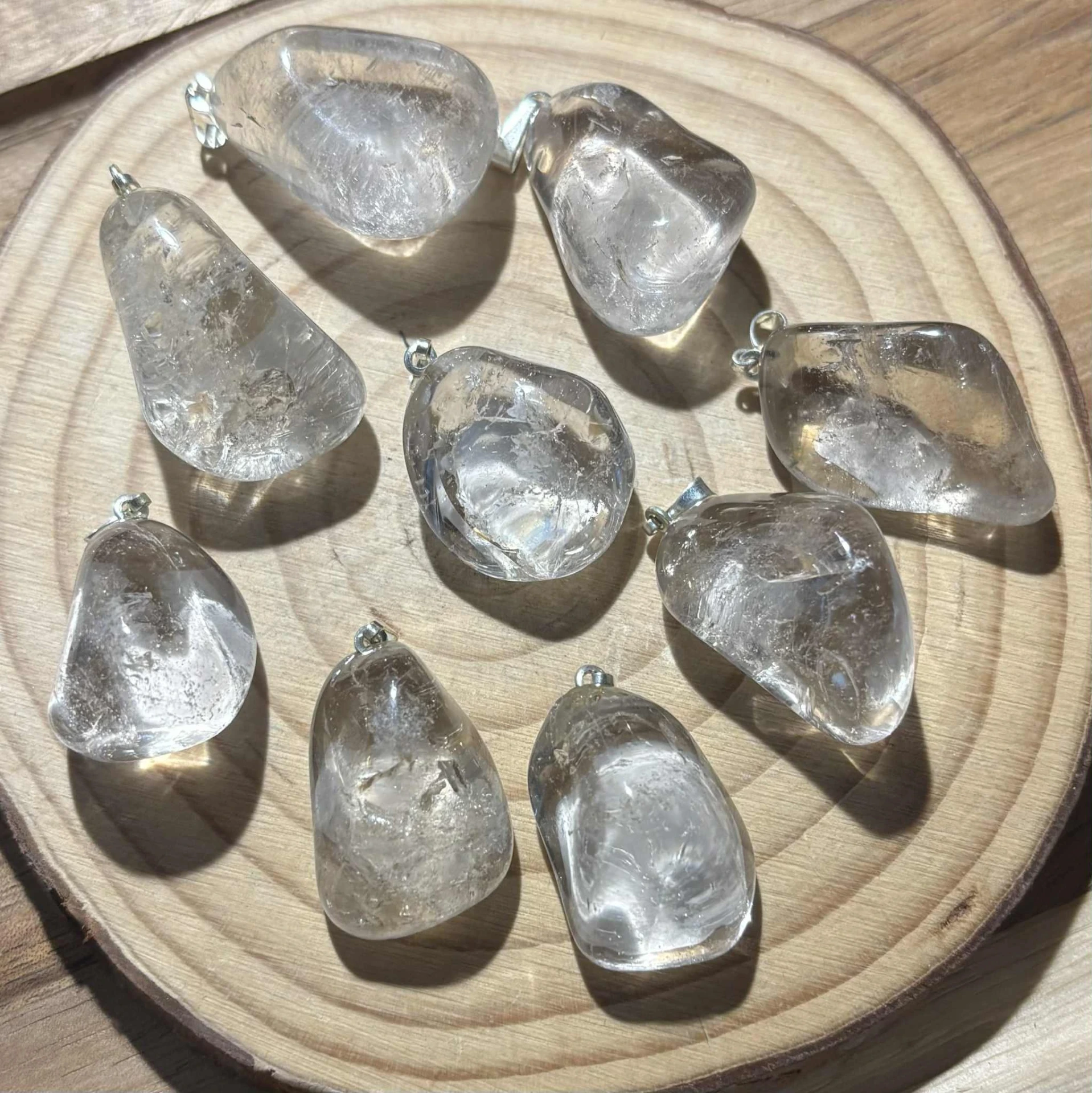 Pendentif Quart fumé