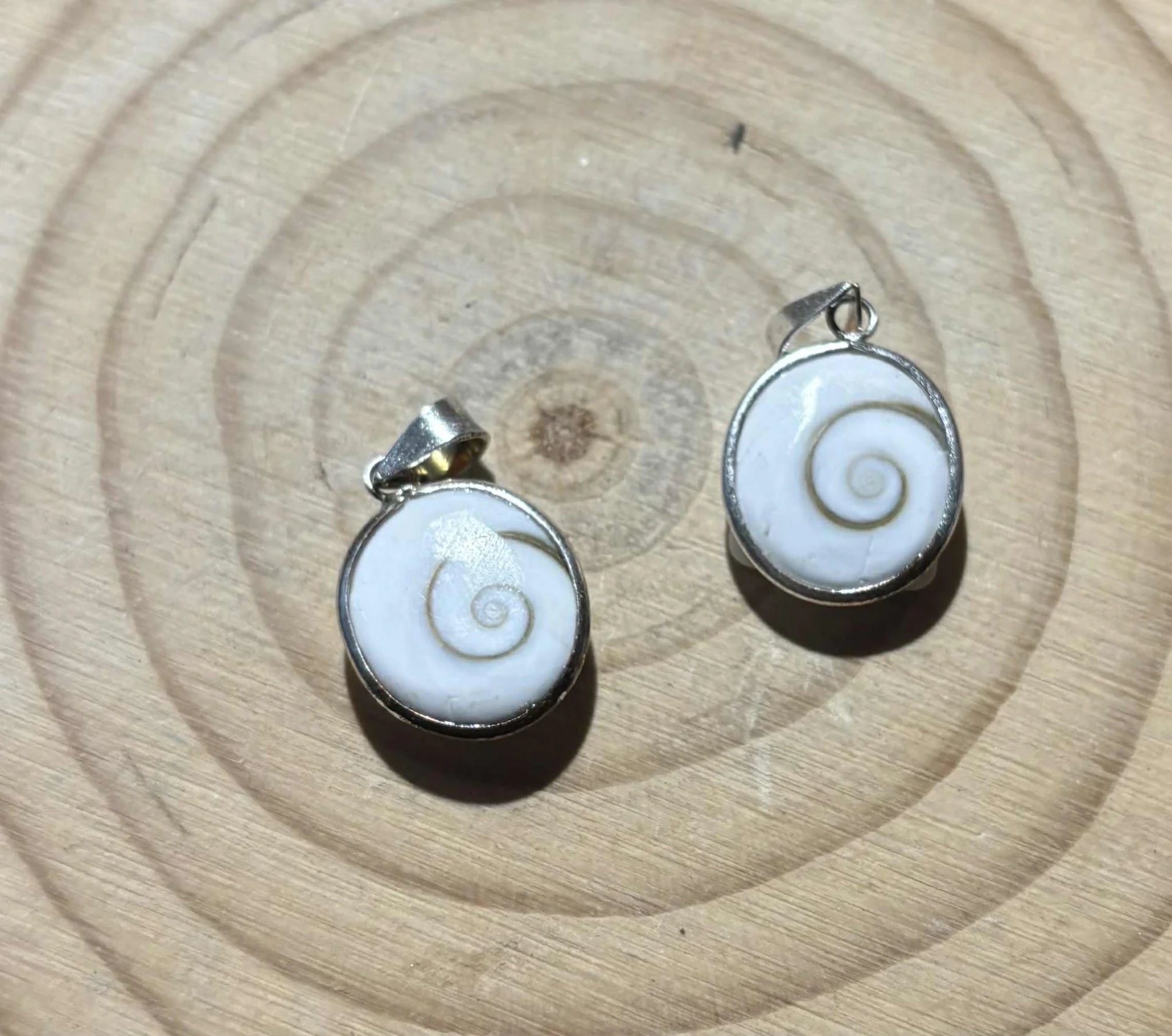 Pendentif Œil Sainte Lucie argent