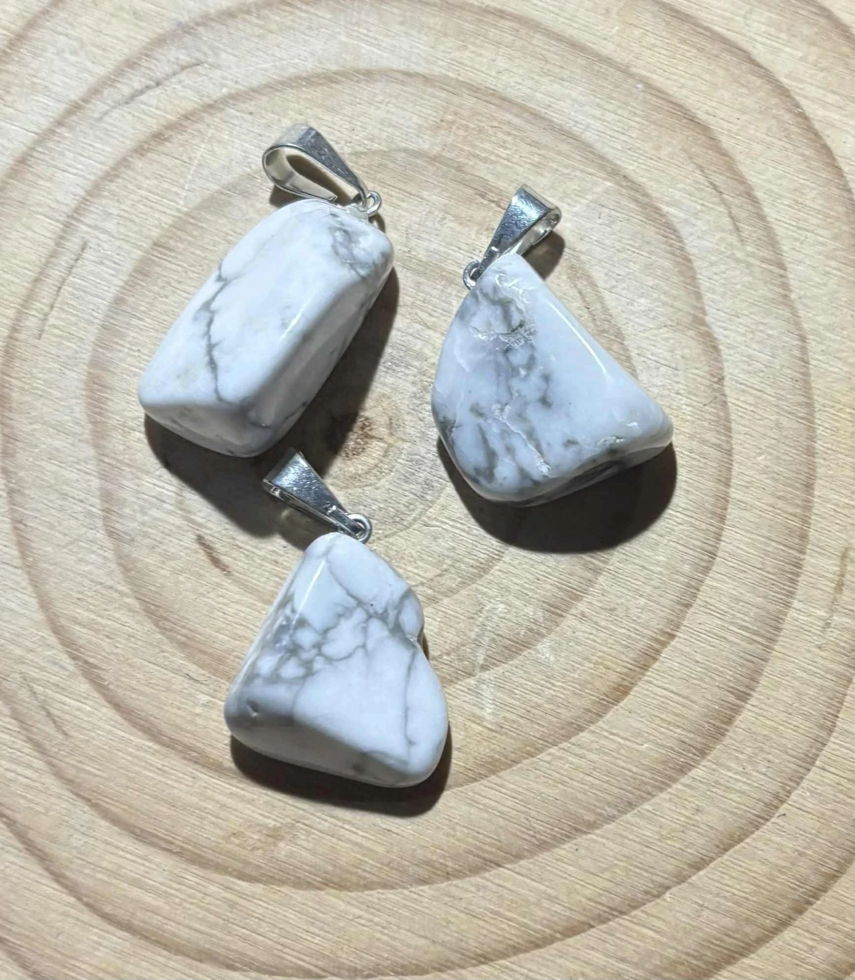 Pendentif Howlite