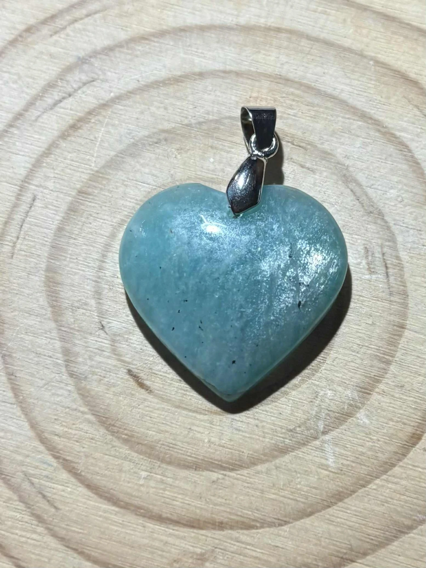 Pendentif Amazonite cœur