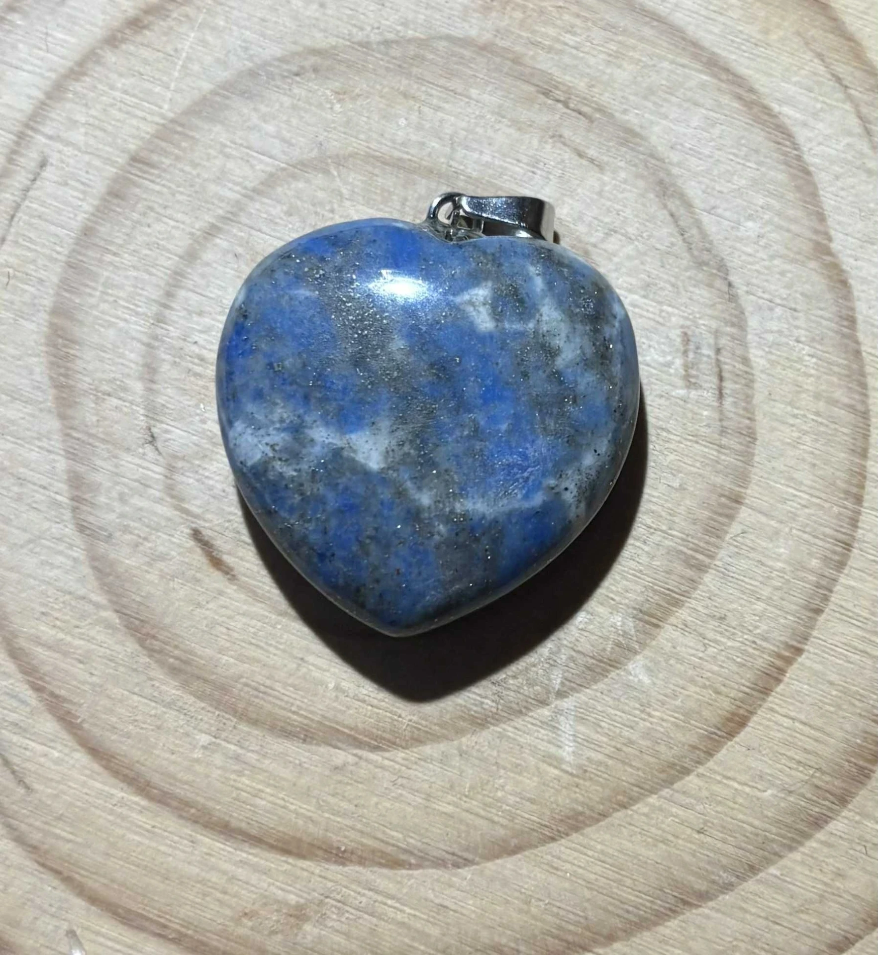 Pendentif Lapis Lazuli cœur