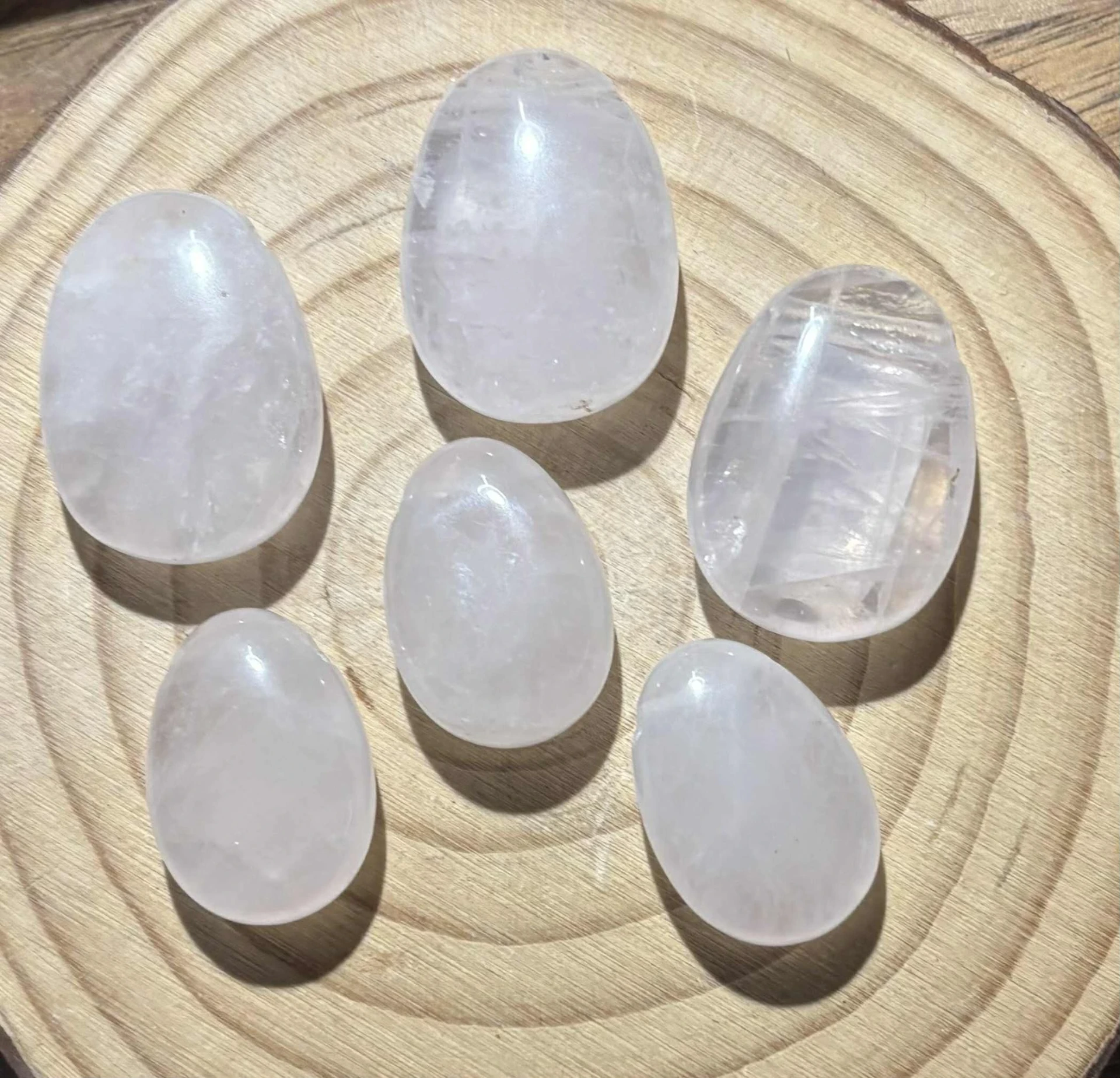 Pendentif Quartz rose percé