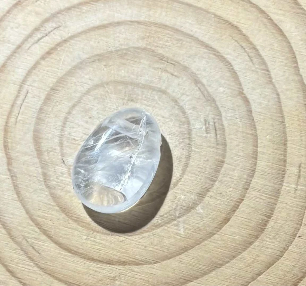 Pendentif Cristal de roche percée