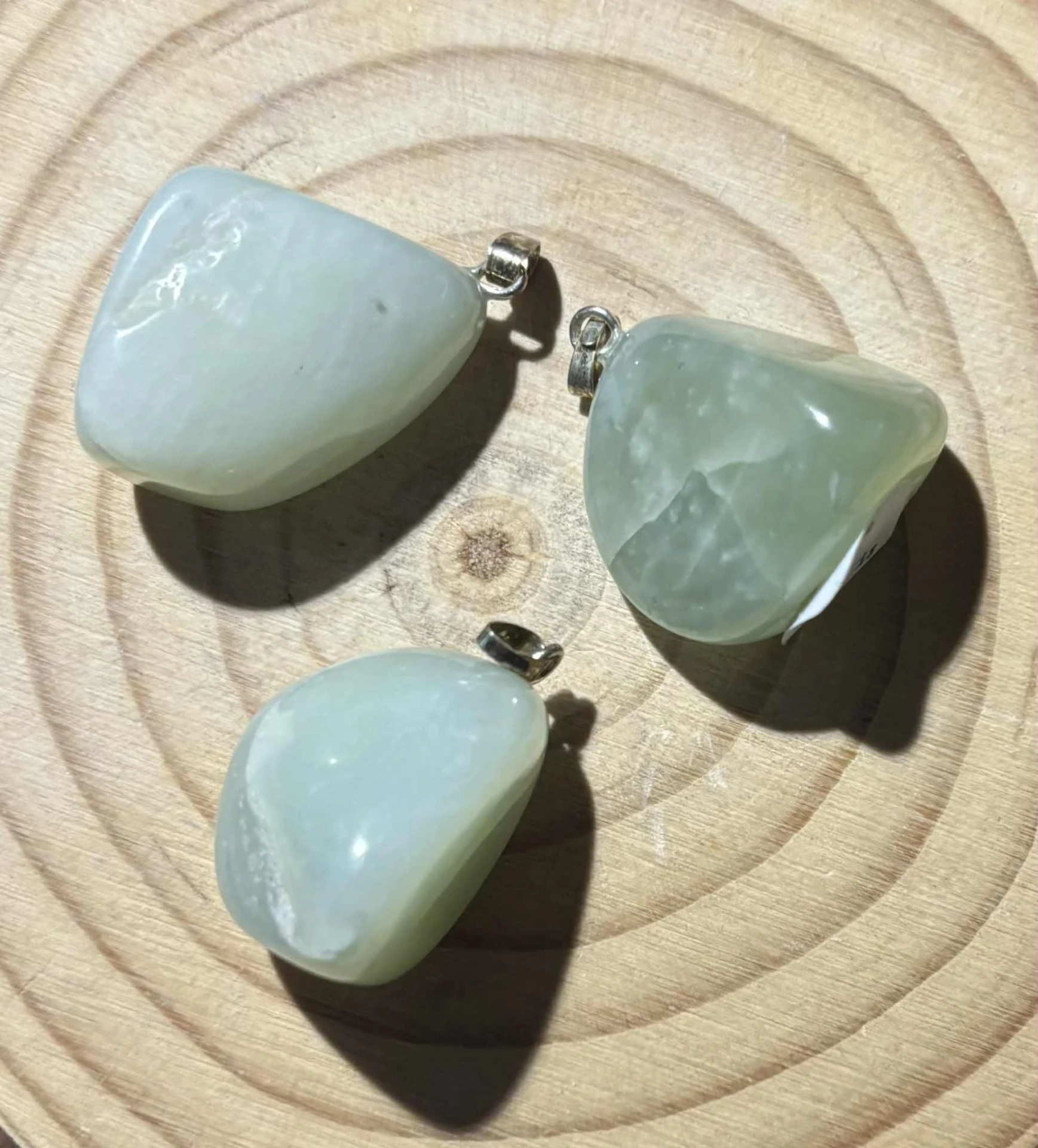 Pendentif Jade Verte
