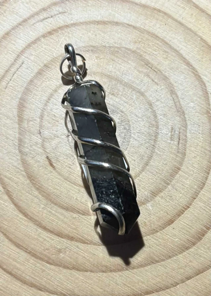 Pendentif Labradorite pointe