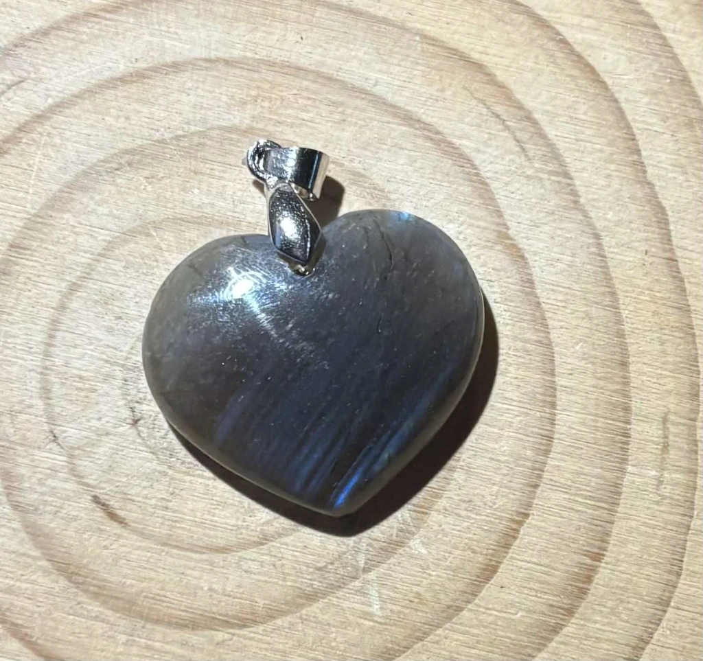 Pendentif Labradorite cœur