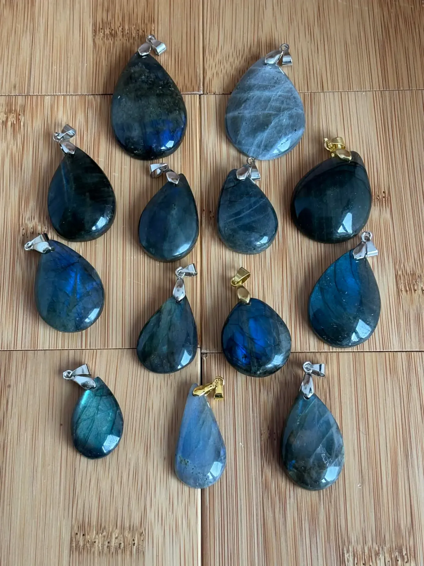 Pendentif Labradorite goutte
