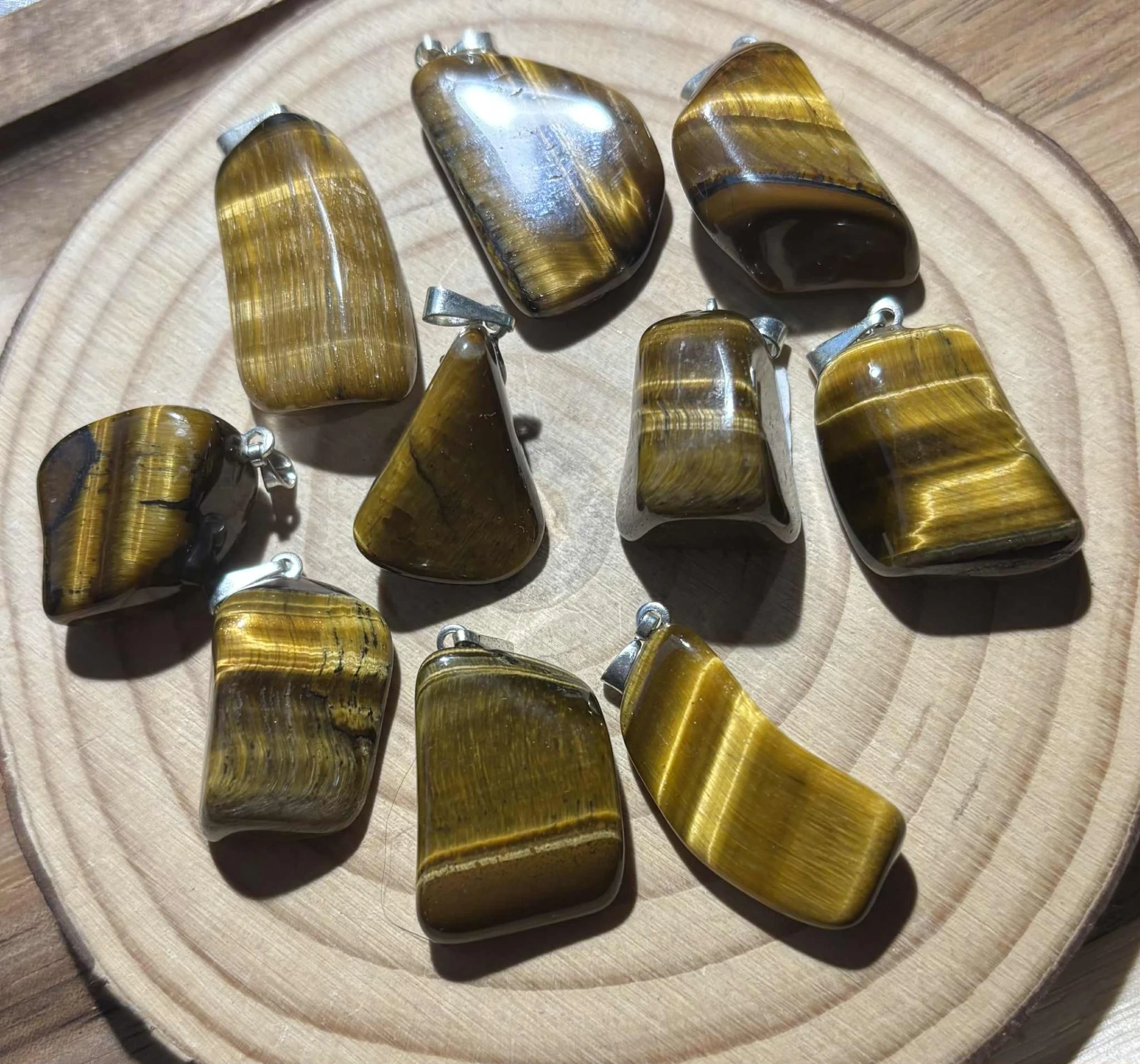 Pendentif Œil de tigre