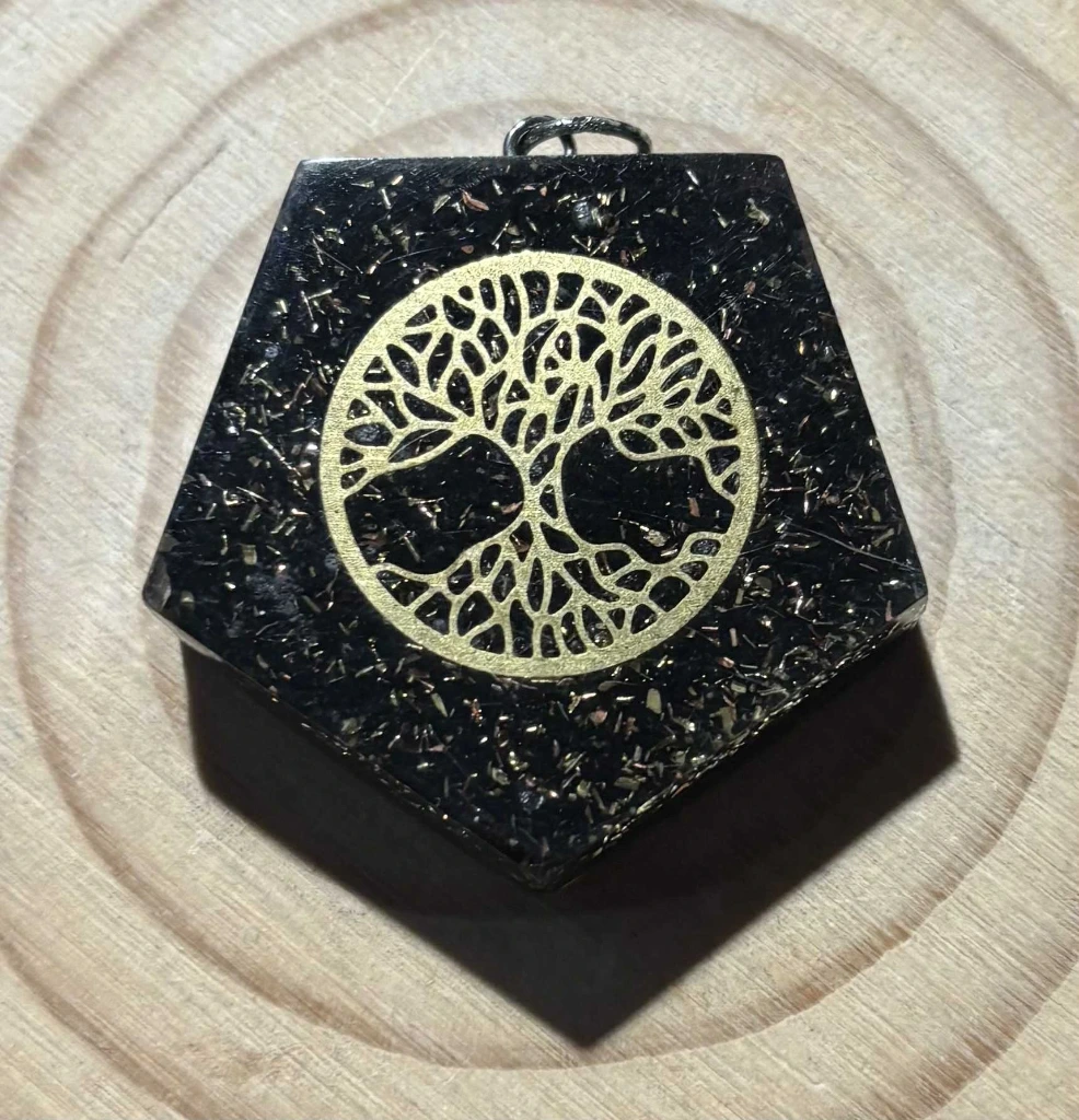 Pendentif Orgonite Arbre de vie