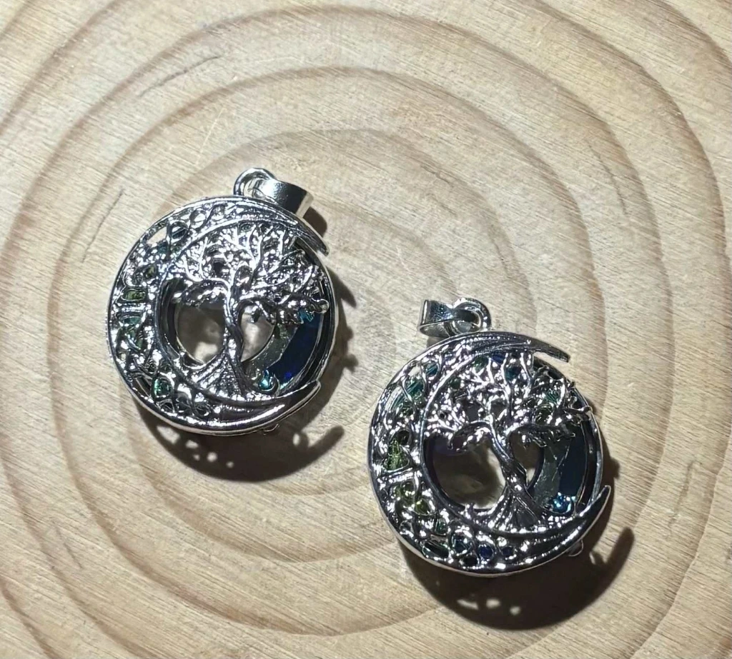Pendentif Arbre de vie & lune