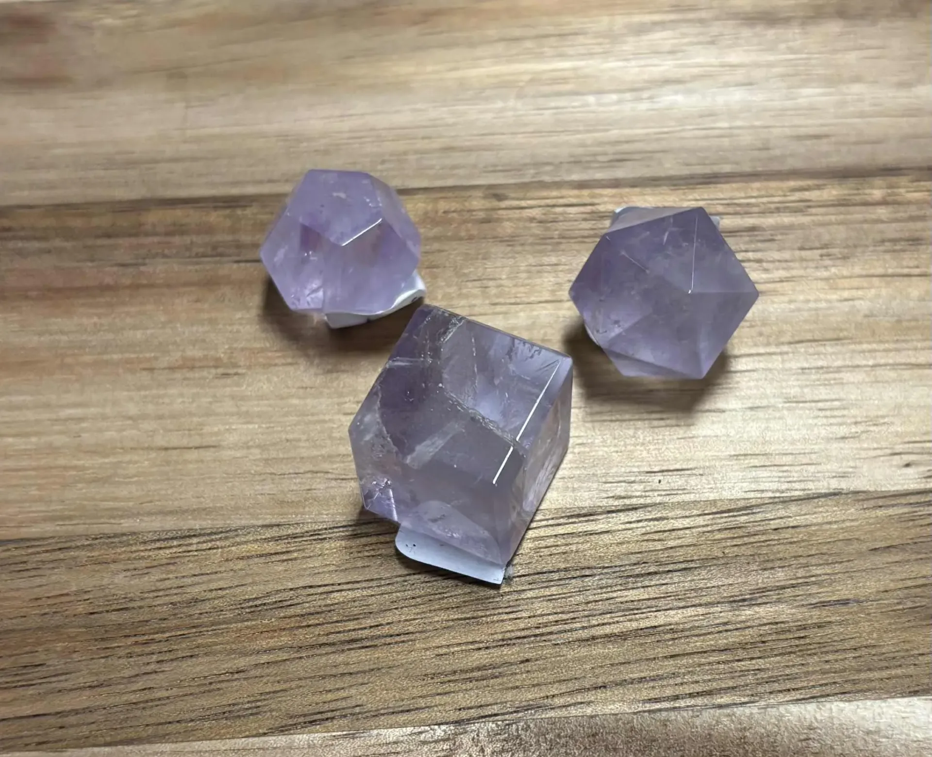 Améthyste formes platon