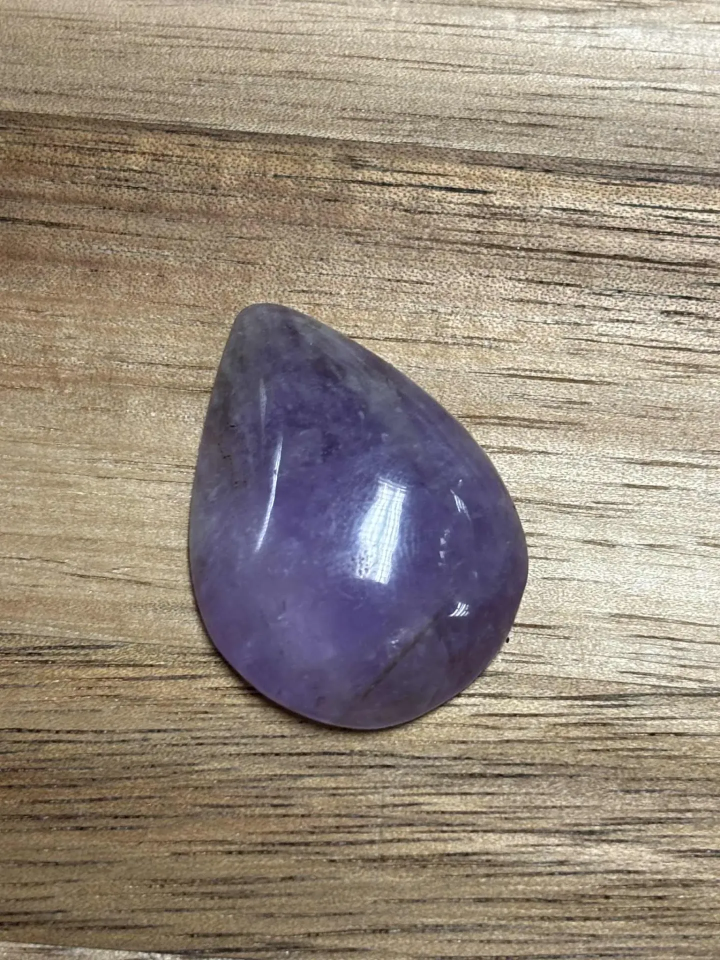 Améthyste galet forme