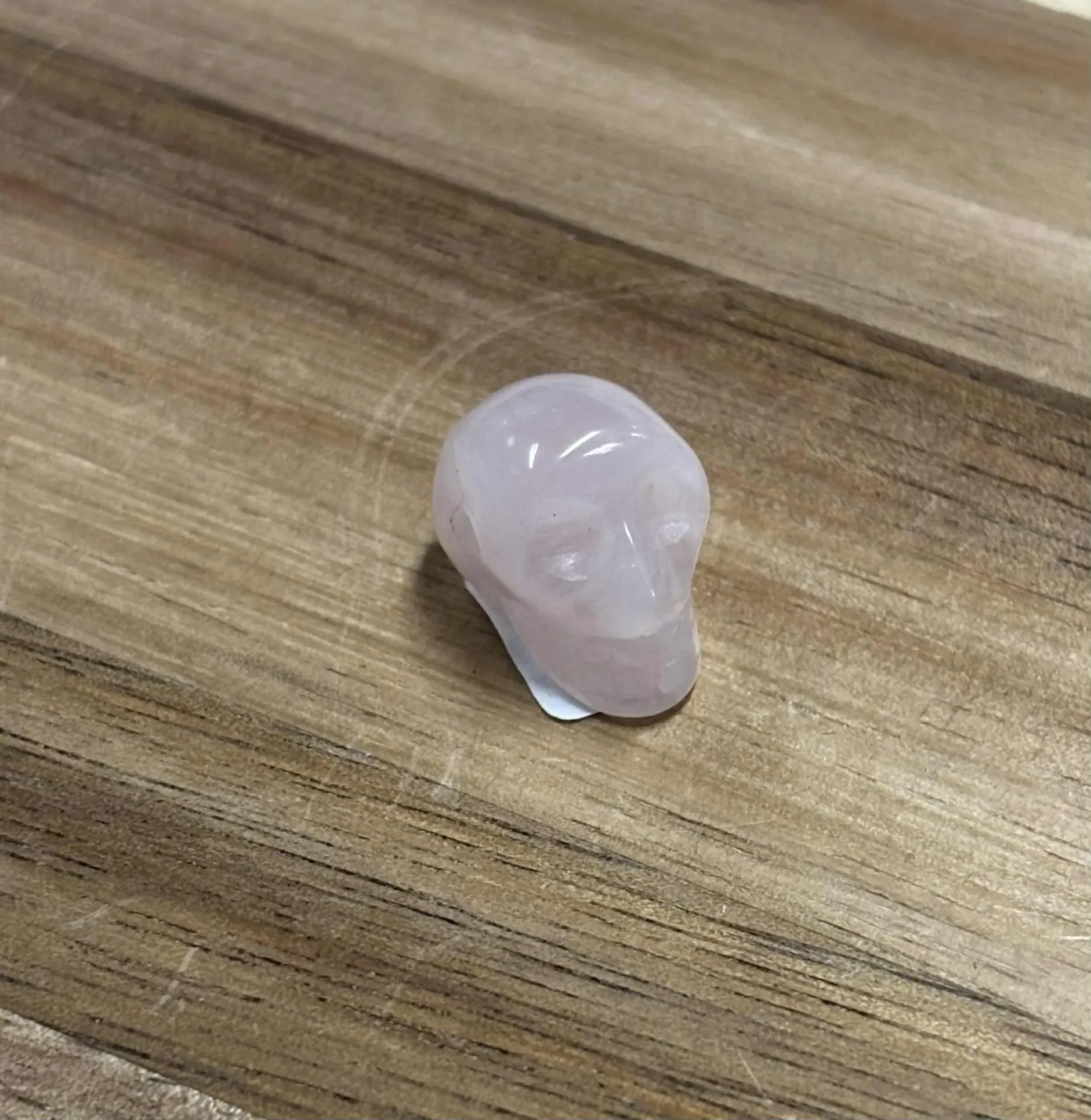Quartz rose crâne
