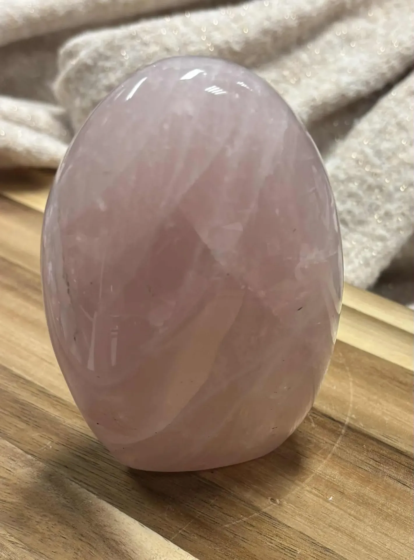 Quartz rose grosse