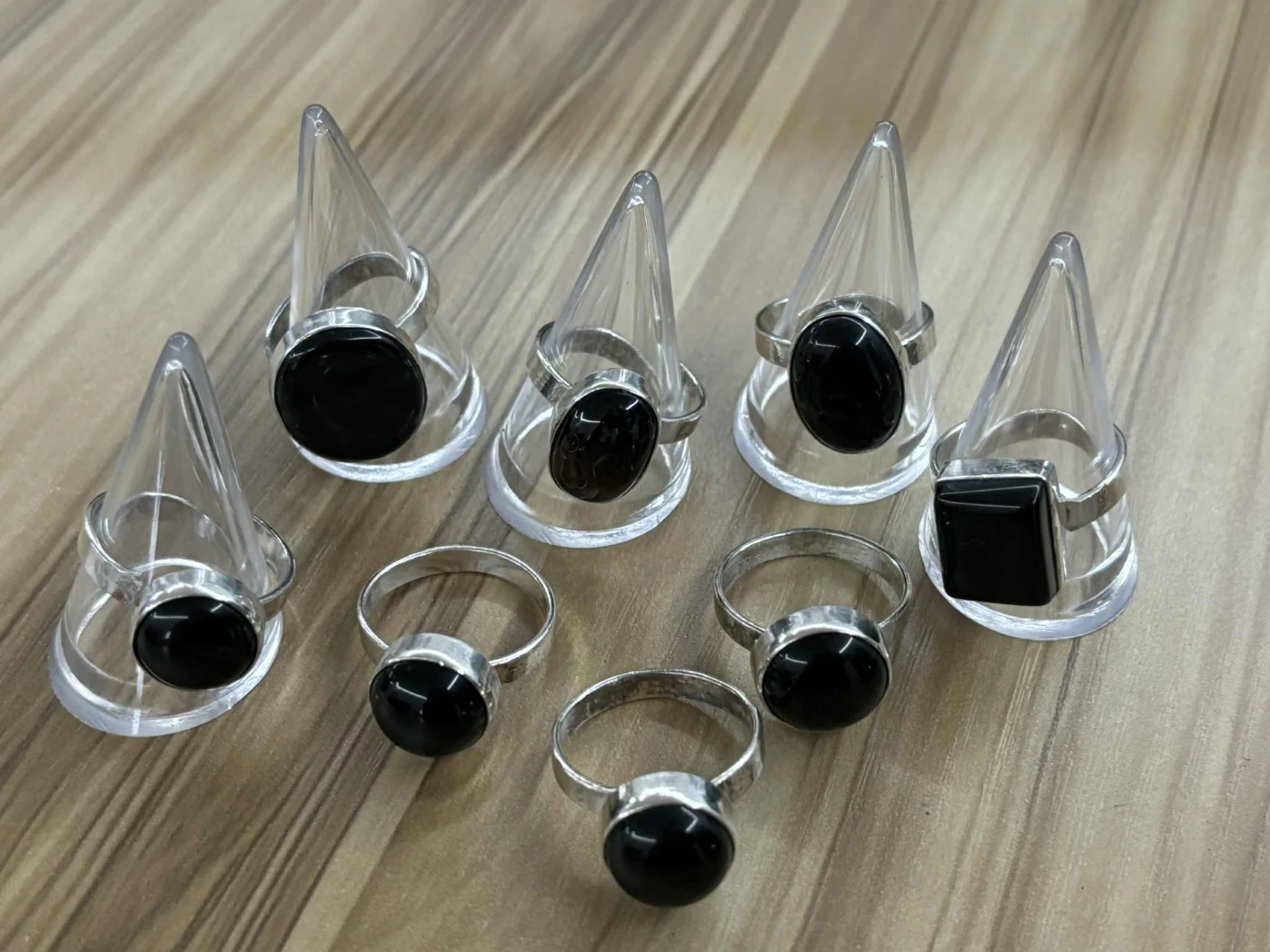 Bague Obsidienne noire