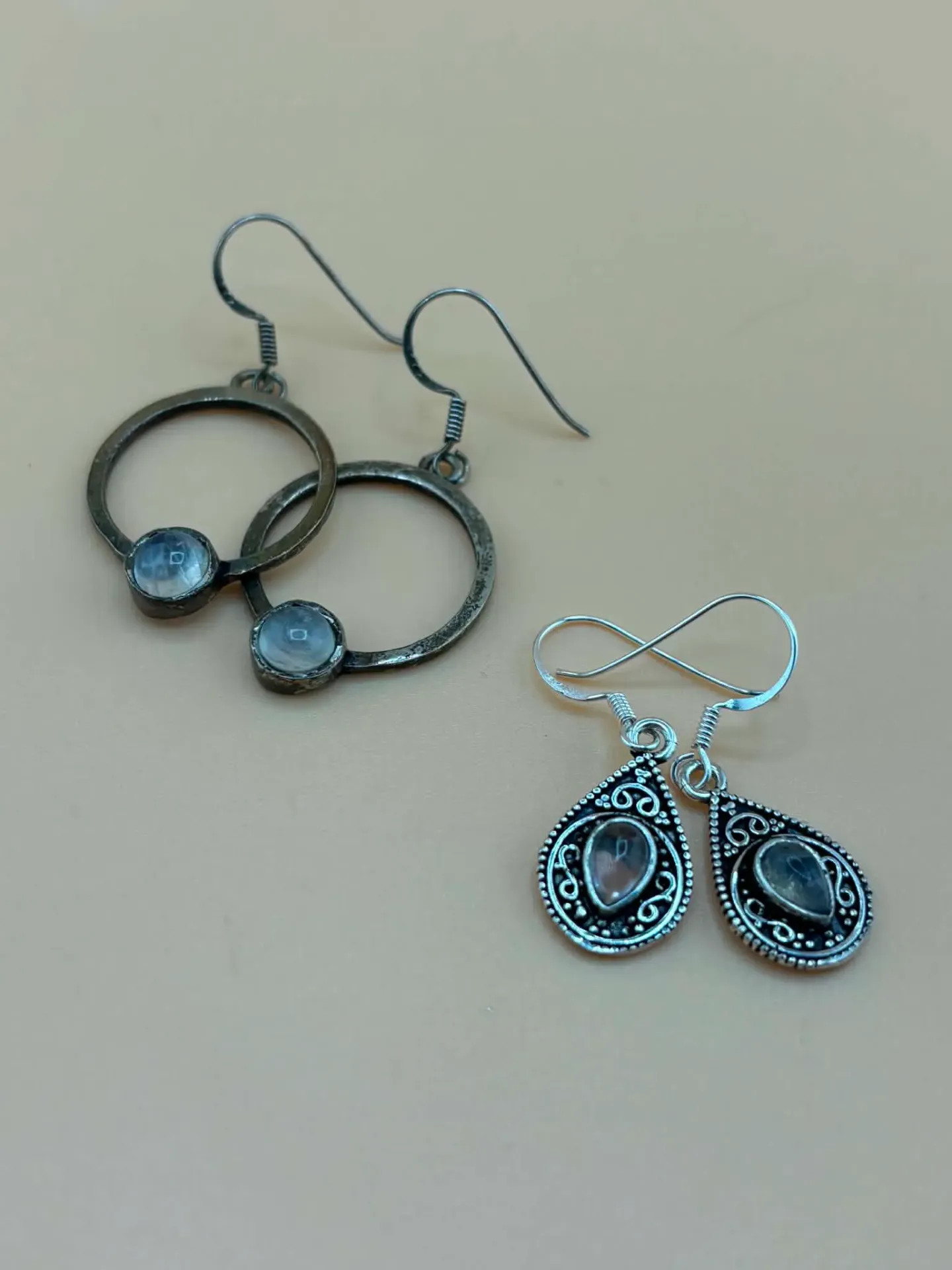 Boucles d'oreilles Cristal de roche