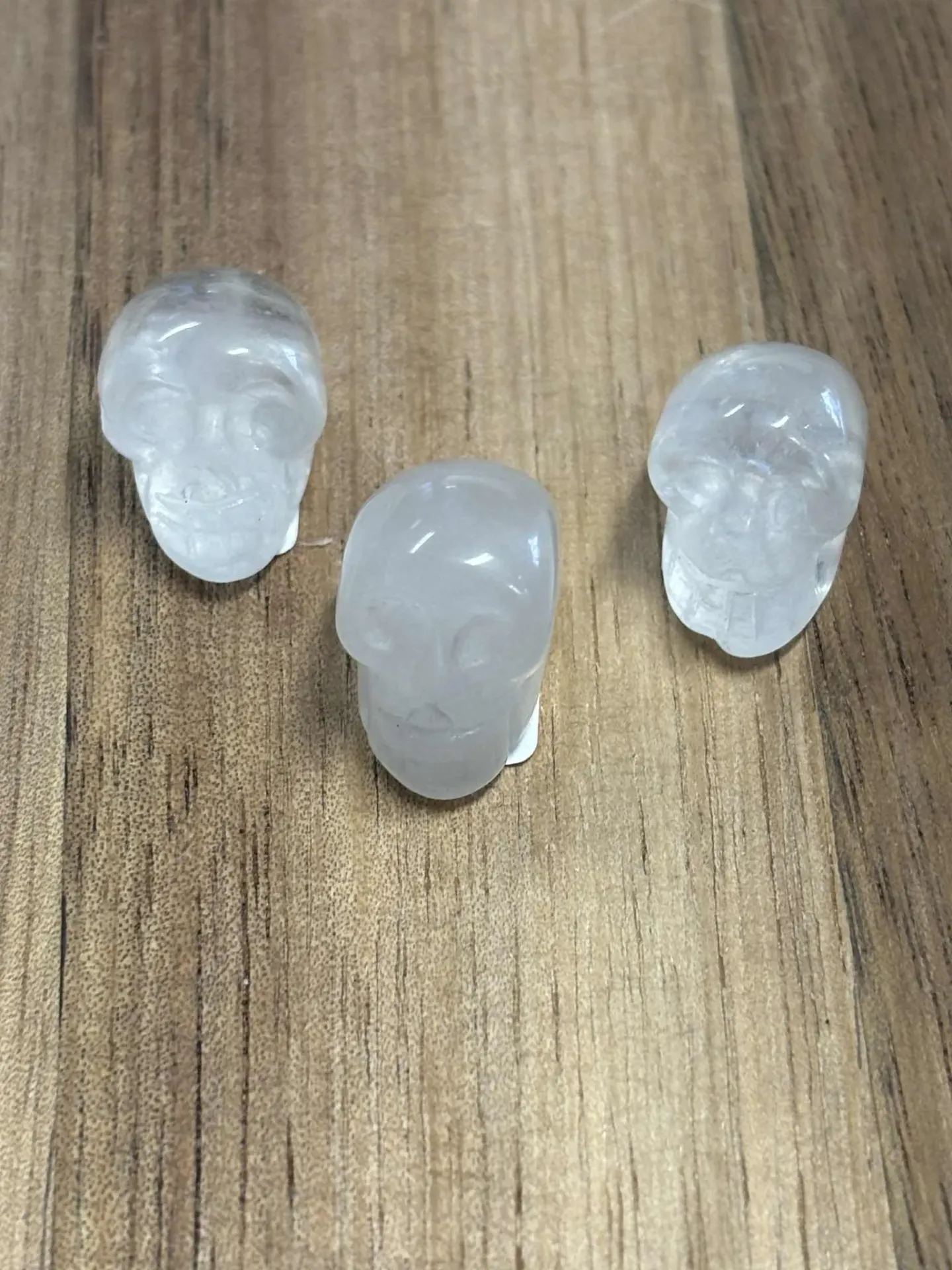 Cristal de roche crâne mini