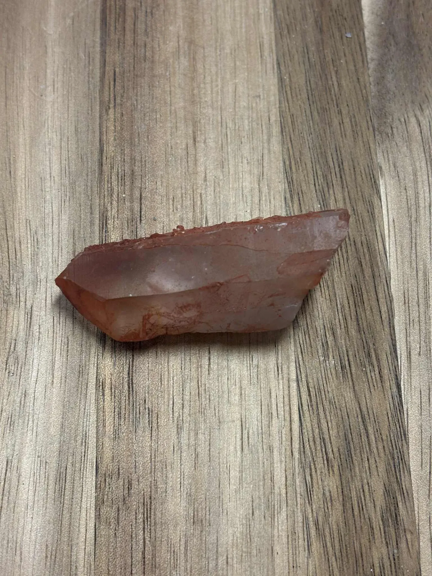 Quartz Hématoïde brut