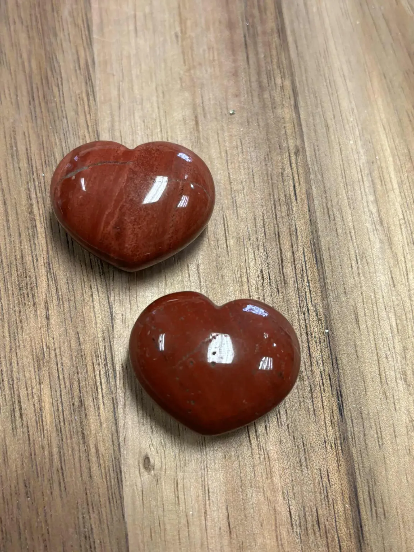Jaspe rouge cœur
