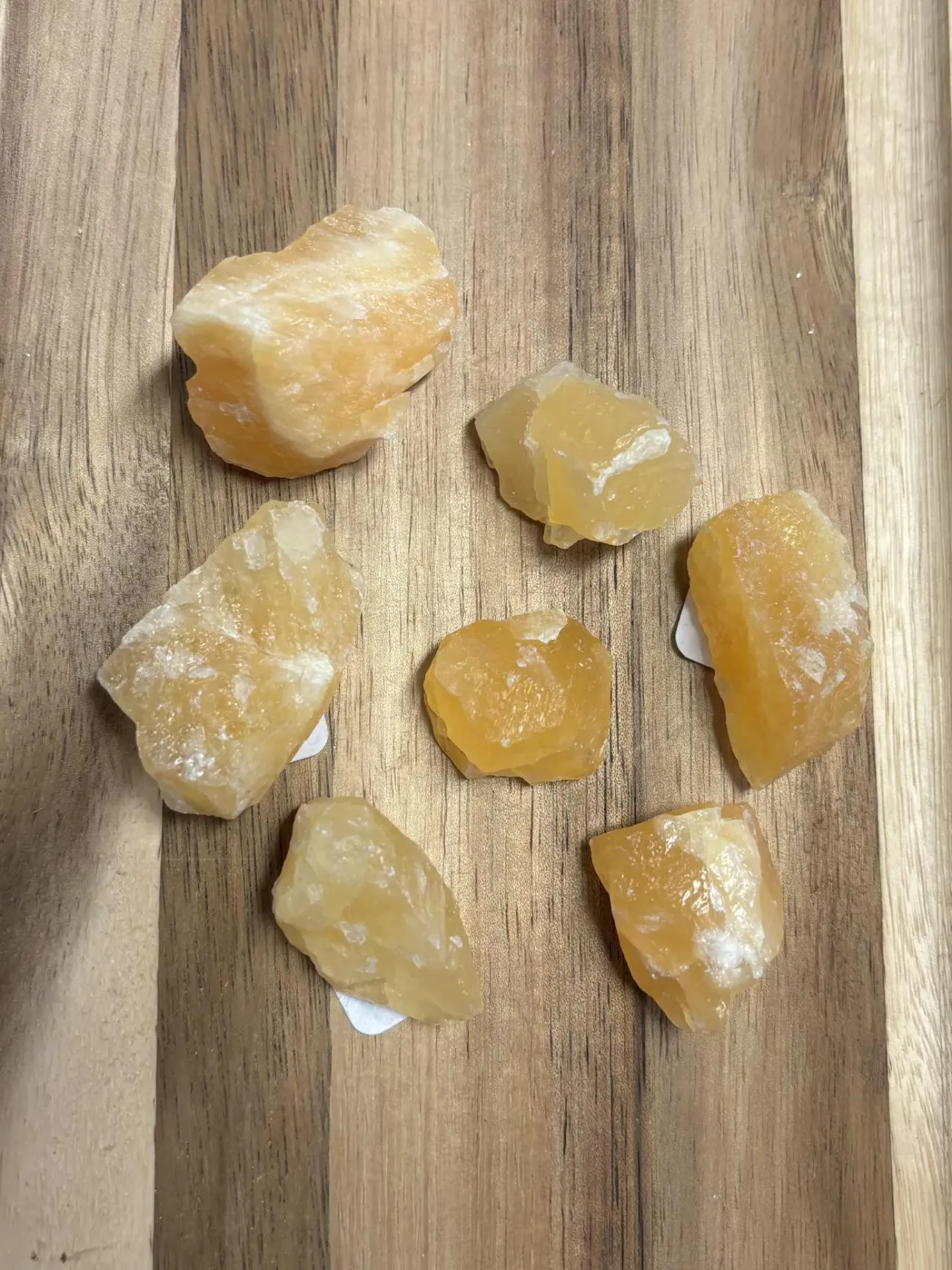 Calcite orange brute